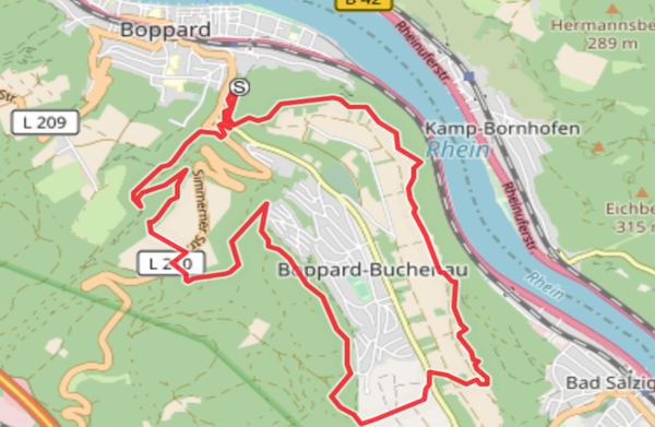 Karte Marienberg